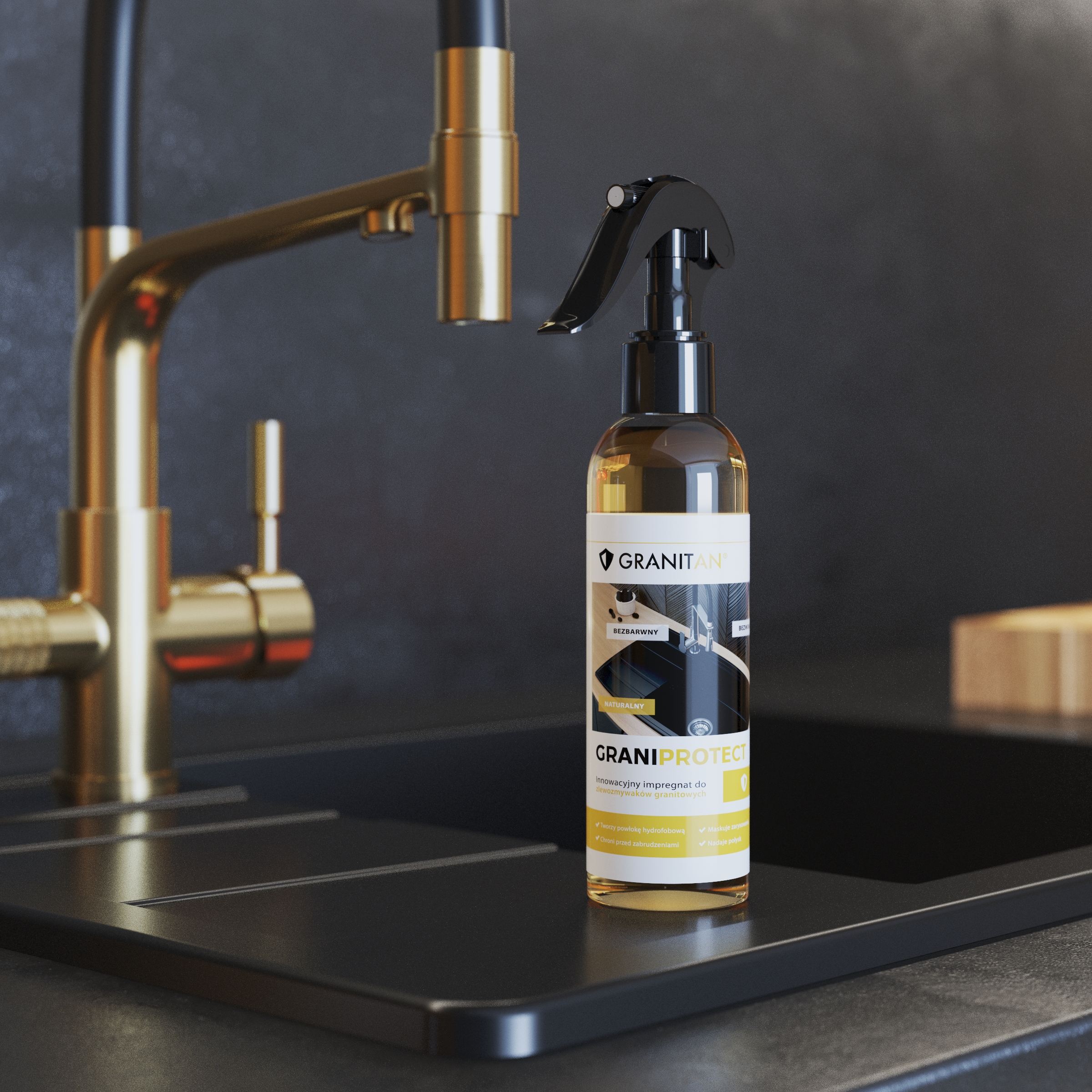 Impermeabilizant GRANI PROTECT - Produs pentru chiuvete