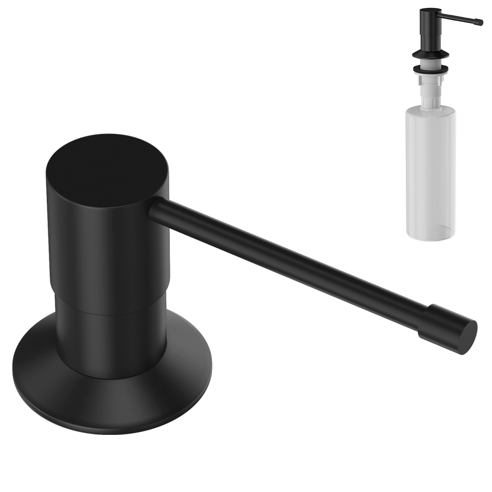 Dozator lux din alamă negru