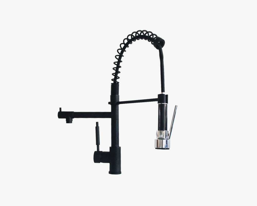 Baterie Bucătărie SPIRAL DUO - Negru Complet