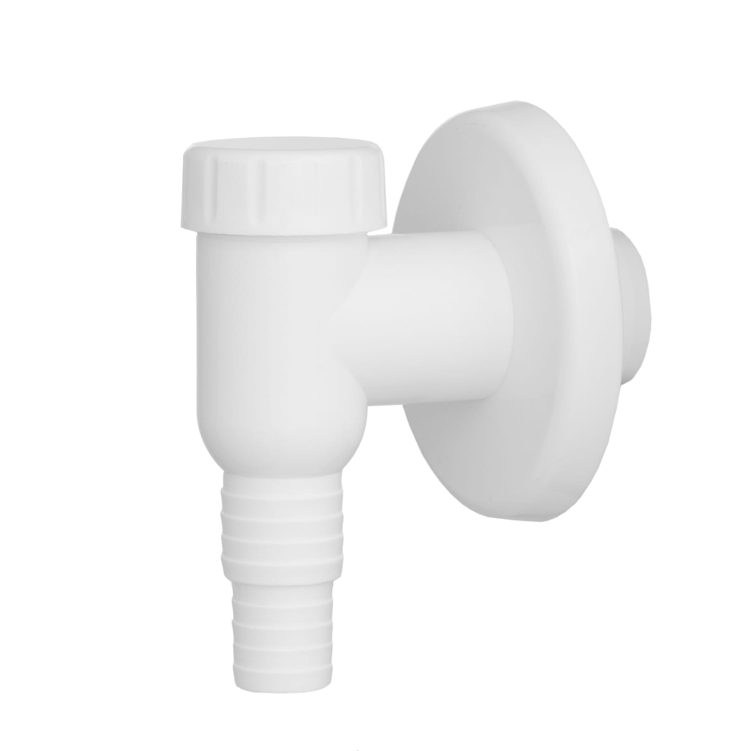 Sifon pentru mașină de spălat vase/mobilier montare pe perete alb SP n/t -WH
