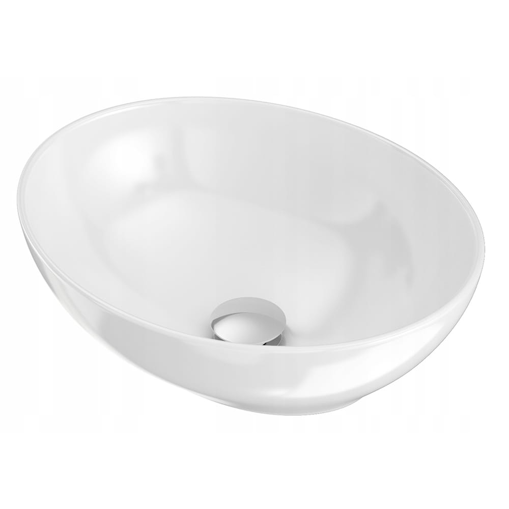 Lavoar ceramic de blat + ventil pop-up cromat
