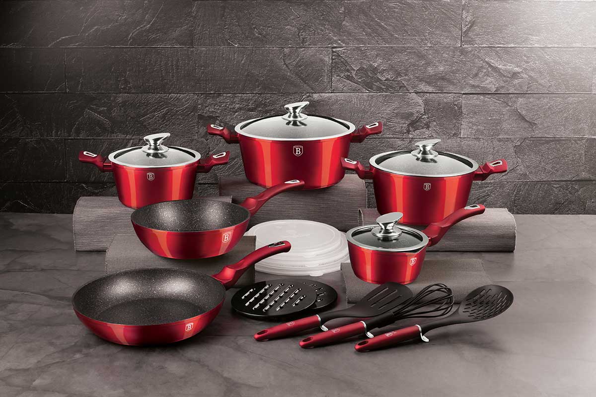 Set Oale Berlinger Haus BH-7035 Burgundy