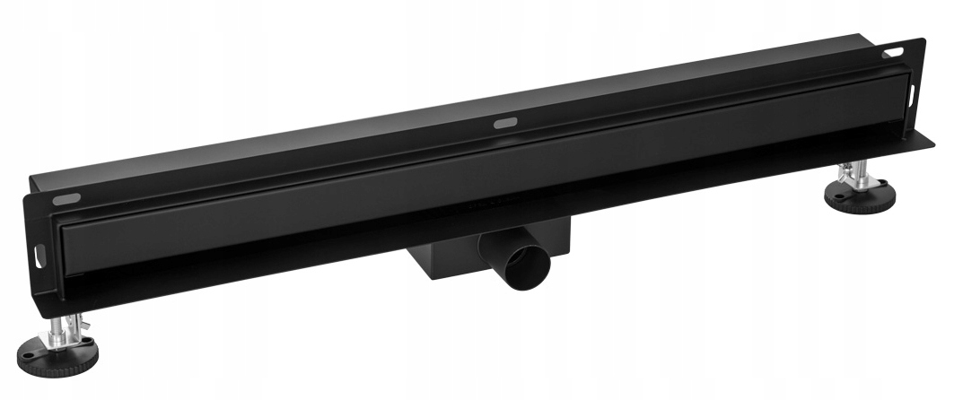 Scurgere liniară de perete 60 cm NEGRU OLś-600bk