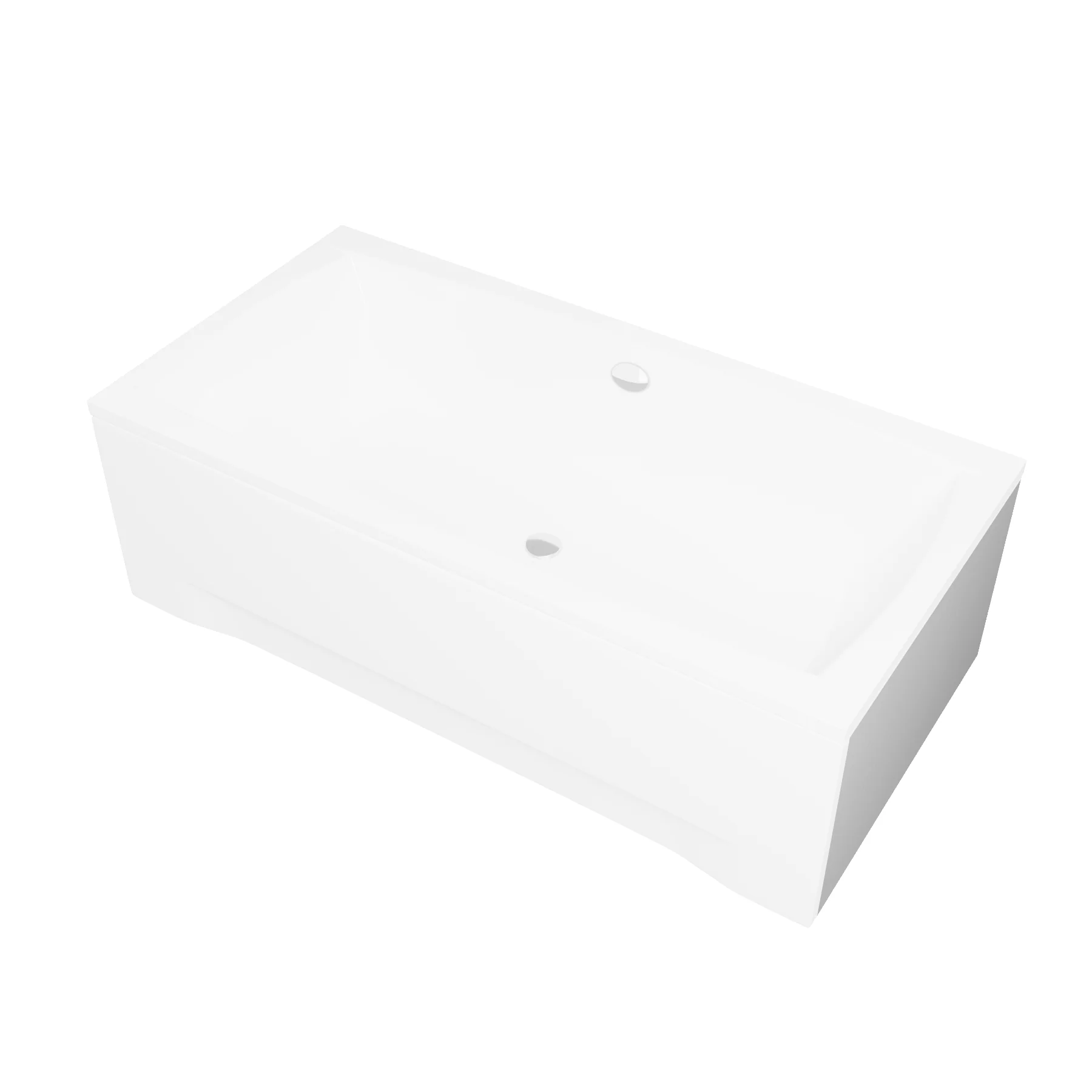 Panel lateral acrilic pentru cadă APRI alb