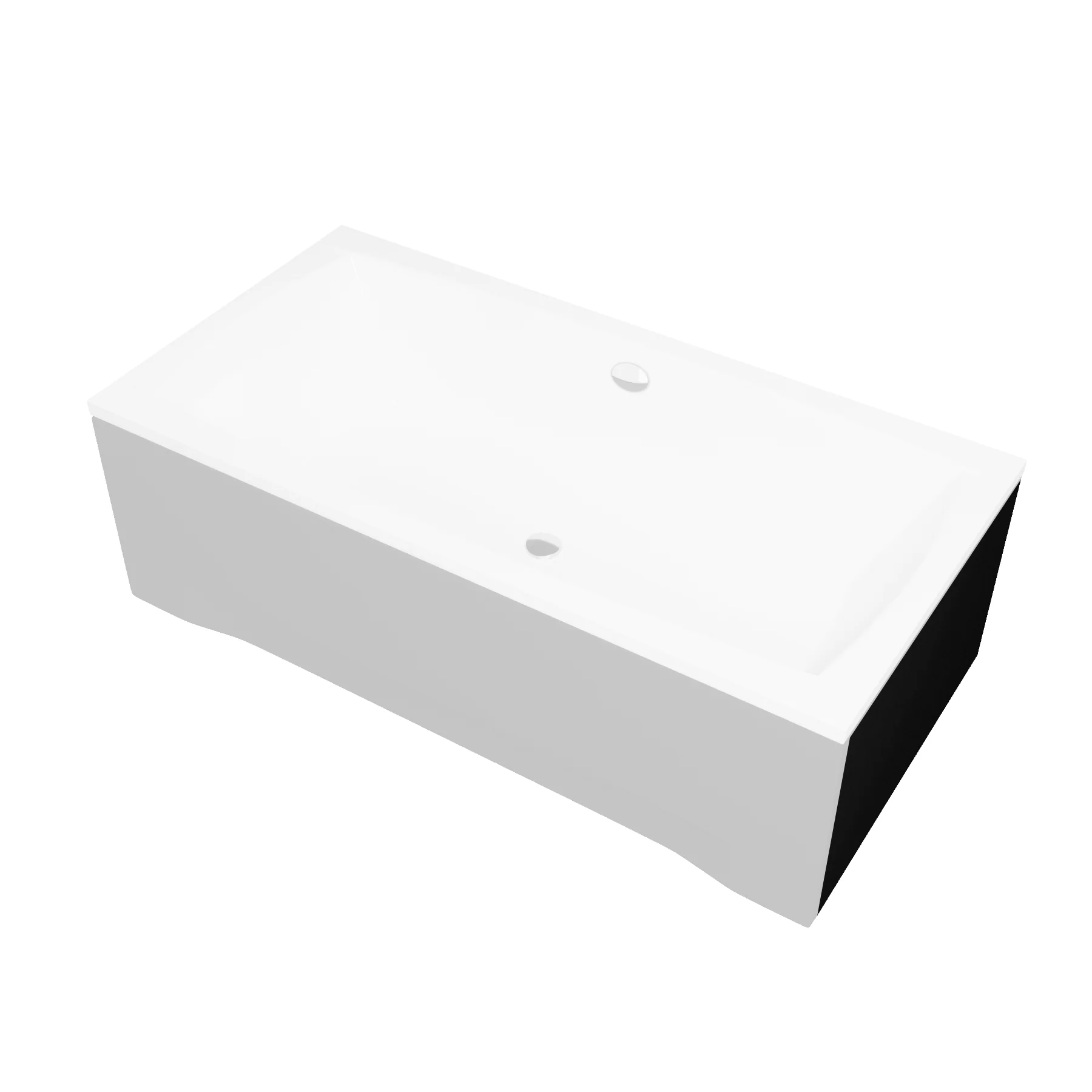 Panel lateral acrilic pentru cadă APRI negru