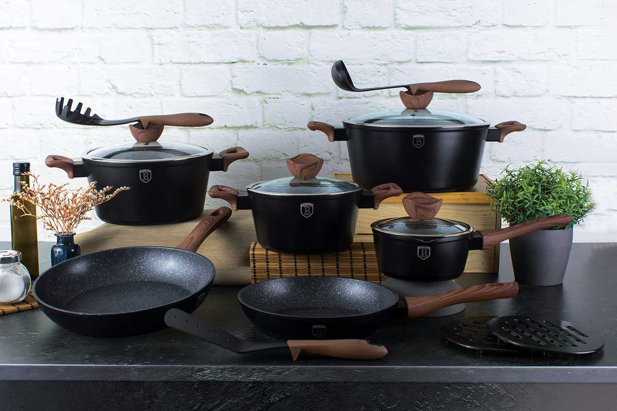 Set Oale Granitate BerlingerHaus BH-1537 Rosewood
