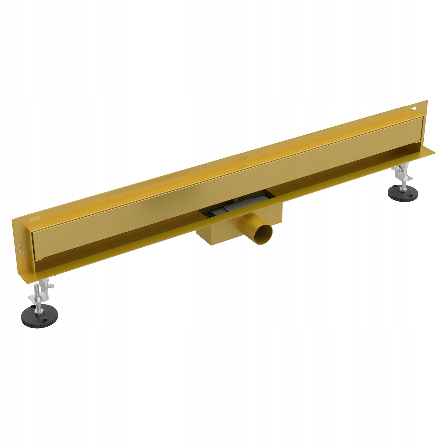 Scurgere de perete liniară laterală 70cm aurie