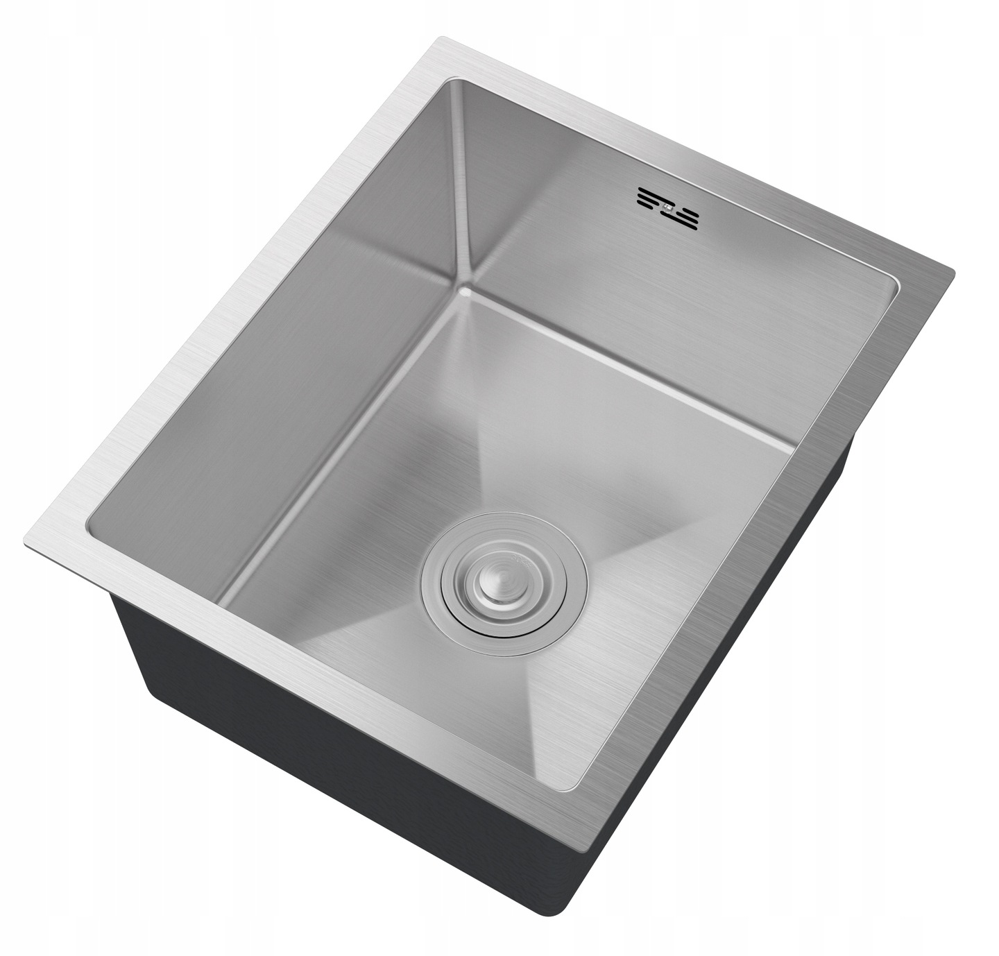 Chiuvetă inox montare sub blat 1 cuvă crom Bari 37