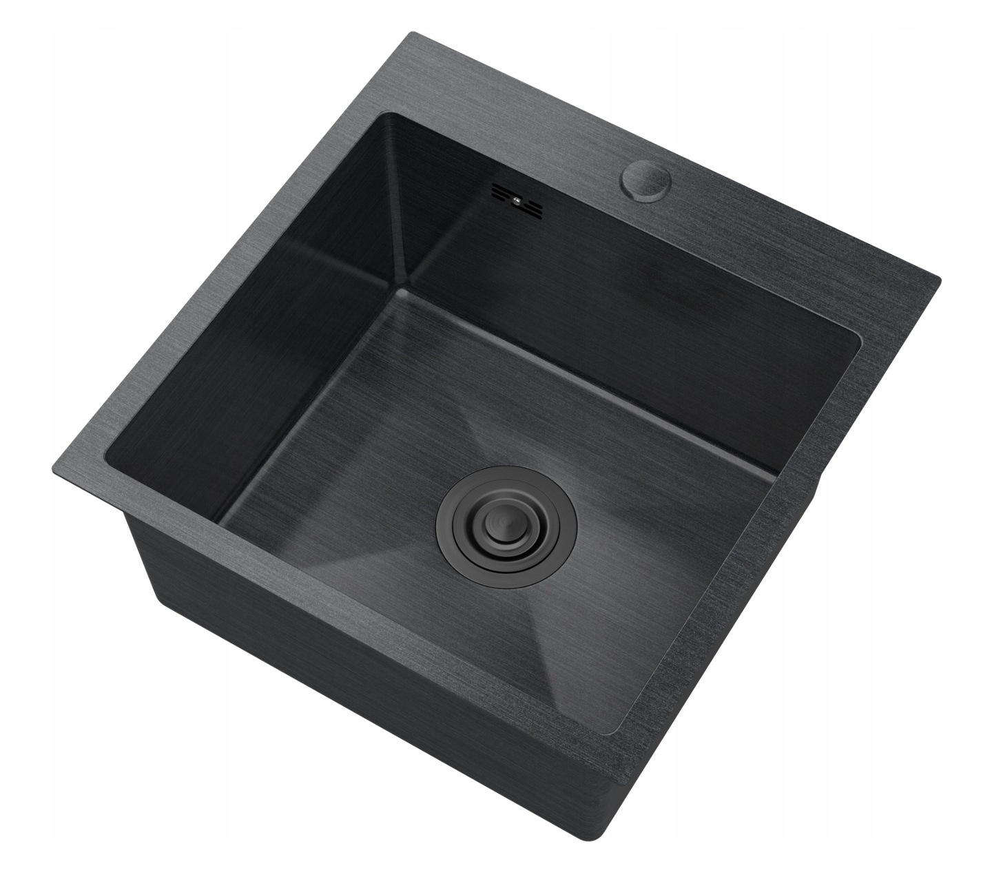 Chiuvetă bucătărie inox negru cu o cuvă Bari 46