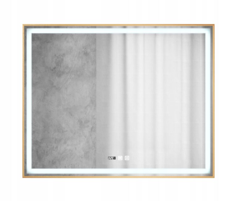 Prostokatne-podswietlane-lustro-energooszczedne-LED-100×80-Orion-Rose-Gold
