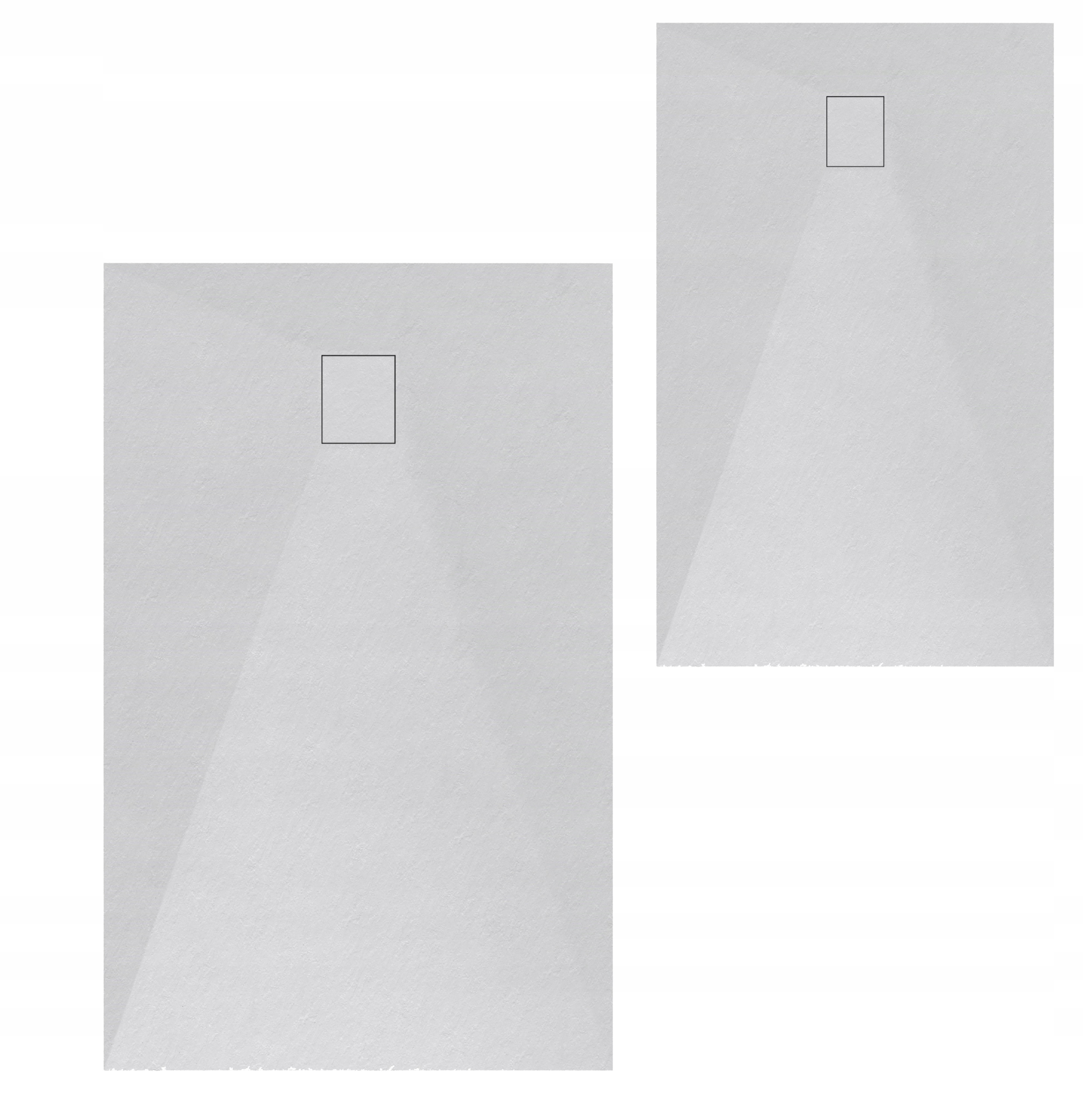 Cădiță Duș Dreptunghiulară 150x90 CM Alb SMC Compozit Mineral TEJA