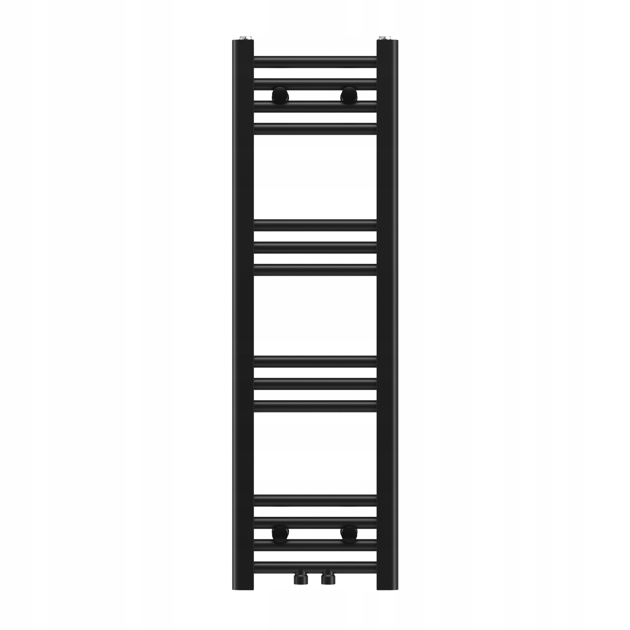 Radiator Baie Modern Tip Scară Negru 100x30 cm RAVEN