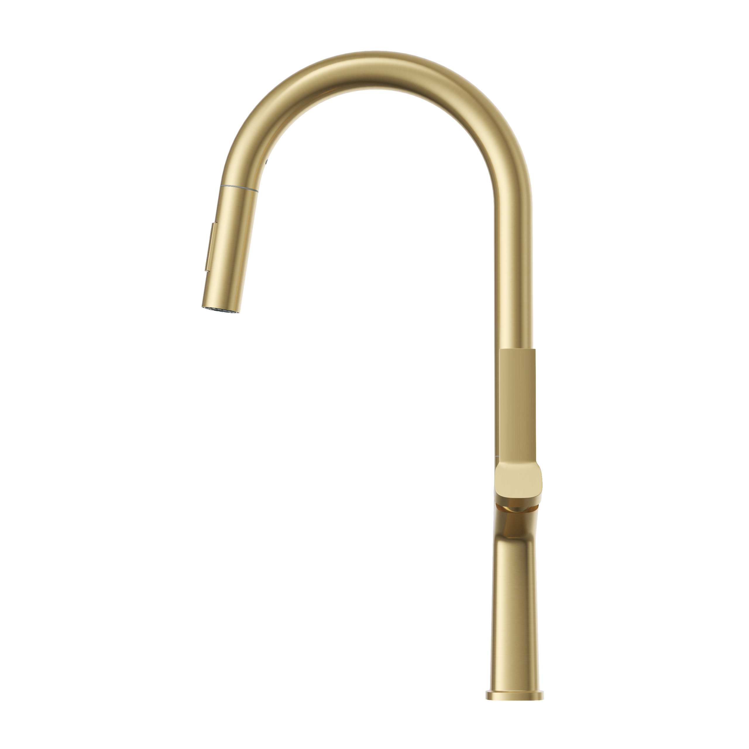 Baterie bucătărie chiuvetă înaltă Ellis brushed gold