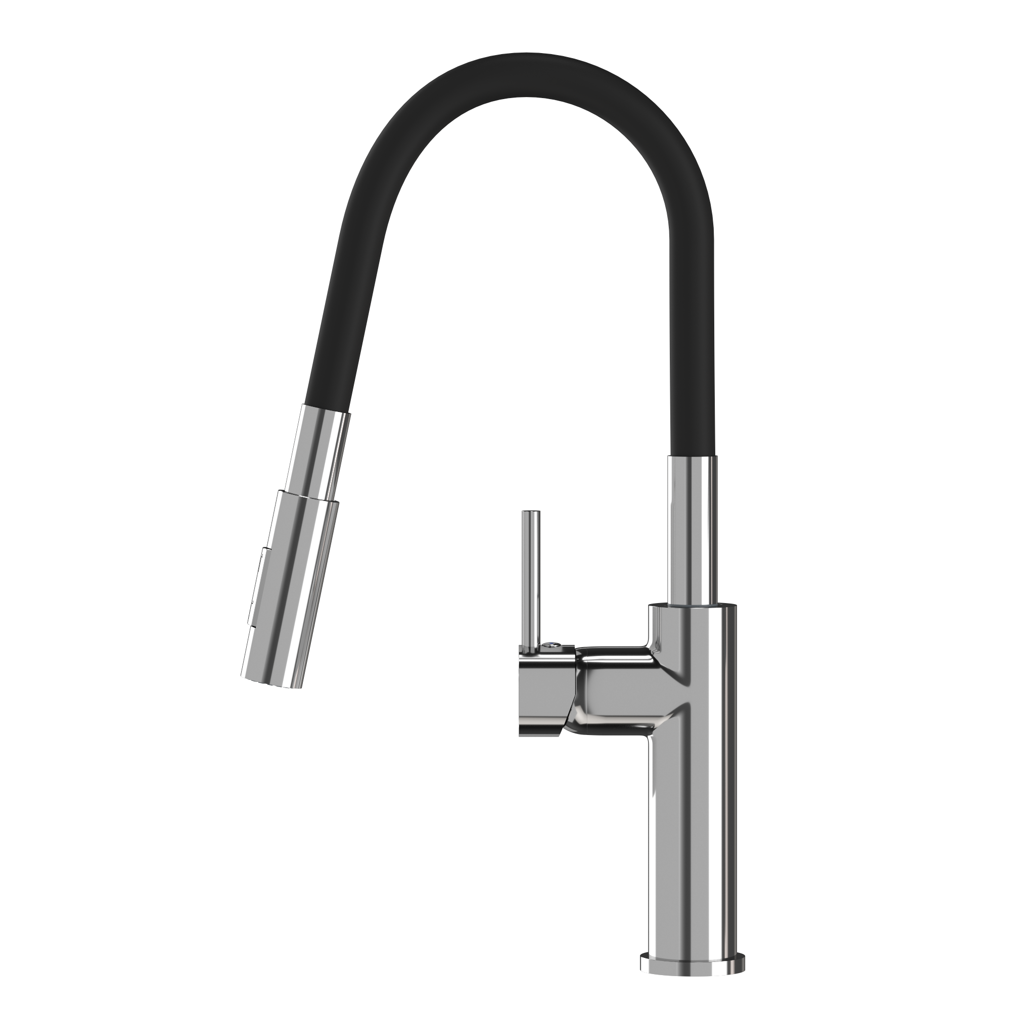 Baterie bucătărie crom LONAR flexibilă înaltă